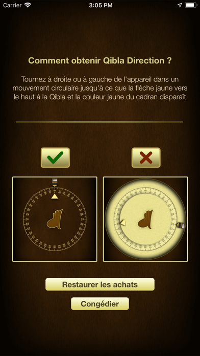 Screenshot #3 pour iSalam: Qibla Boussole
