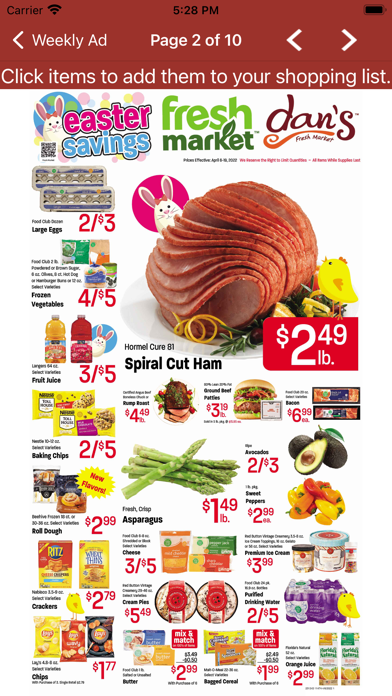 Screenshot 3 of Dan's Fresh Market App