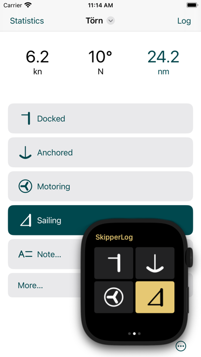 SkipperLog Screenshot
