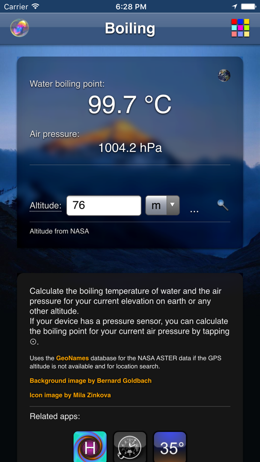 #5. Boiling (iOS) بواسطة: Piet Jonas