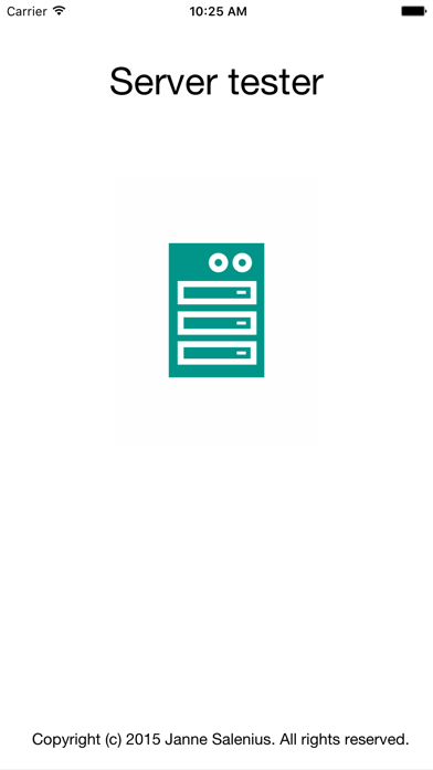 Screenshot #1 pour Server tester