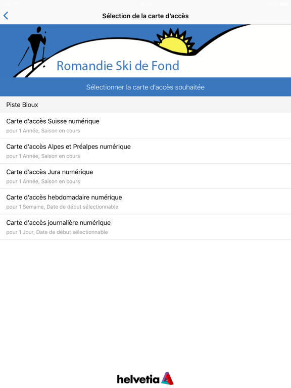Screenshot #6 pour Ski de Fond Carte d'accès