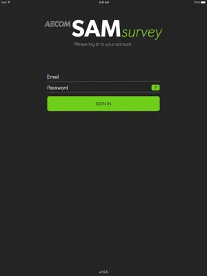 COLA SAM Survey screenshot 1