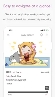 baby widget : baby tracker айфон картинки 3