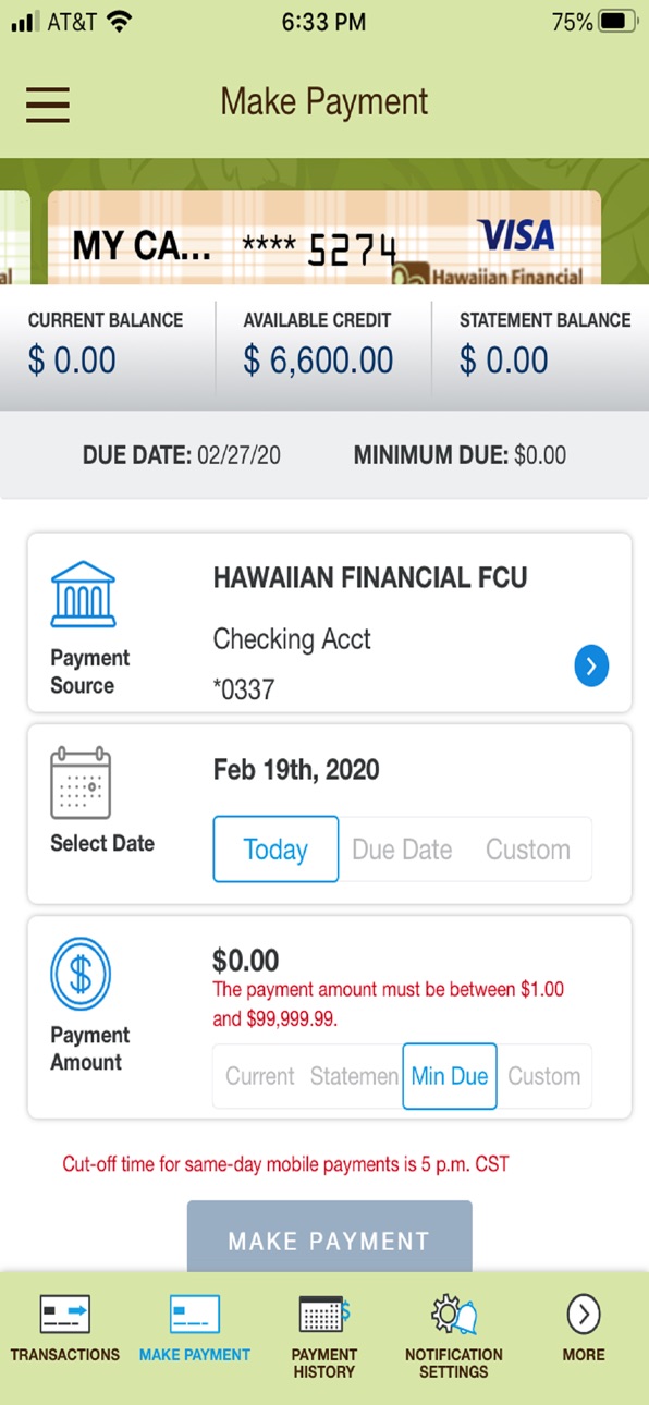 iPhone screenshot