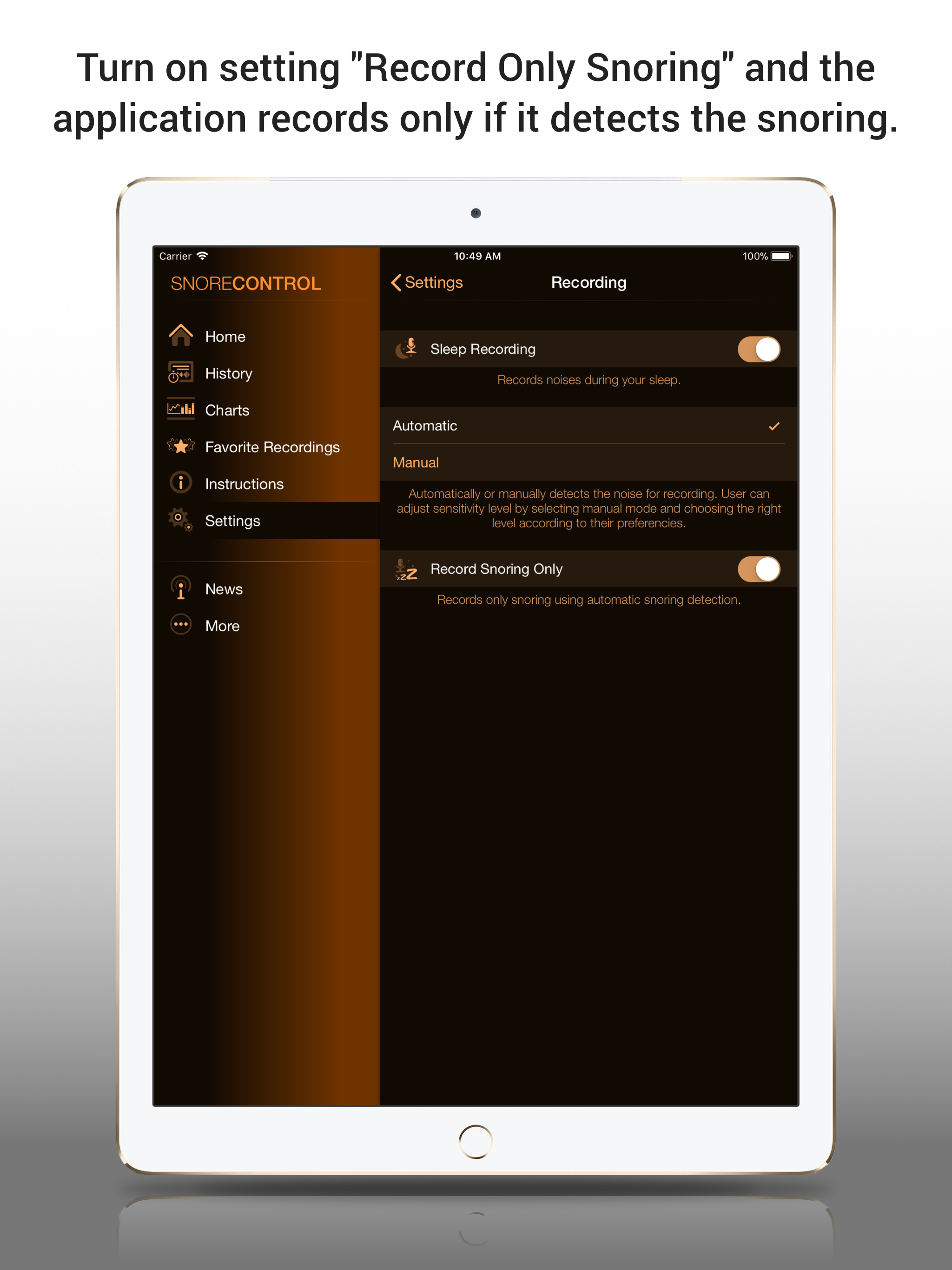 Snore Control Pro screenshot 9