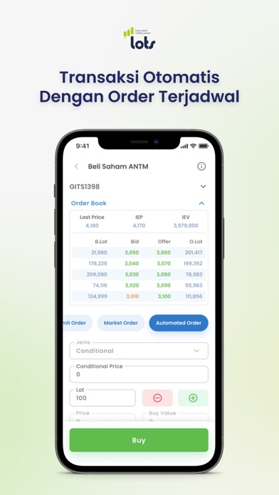 LOTS - Lotus Online Trading Screenshot