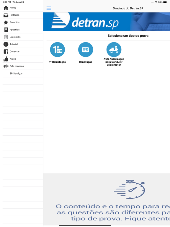 Screenshot #5 pour Simulado Detran.SP