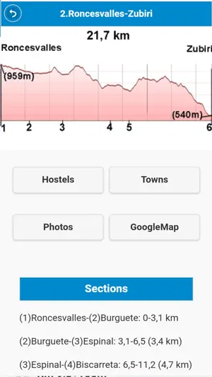 Camino Frances Guide screenshot 2