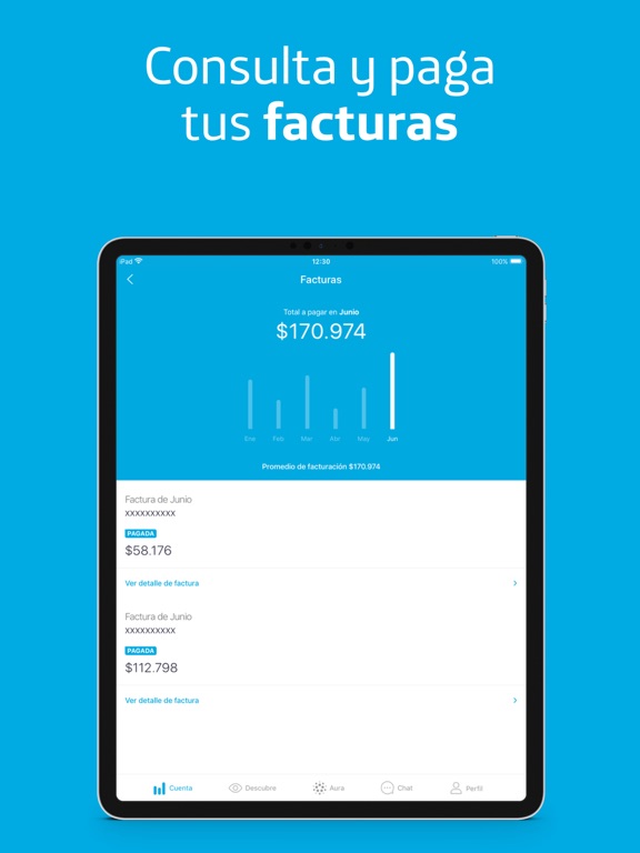 Mi Movistar Colombia iPad screenshot 4 - Utilities app