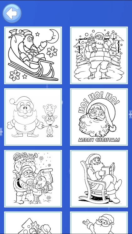 Christmas Santa Claus Coloring screenshot-3