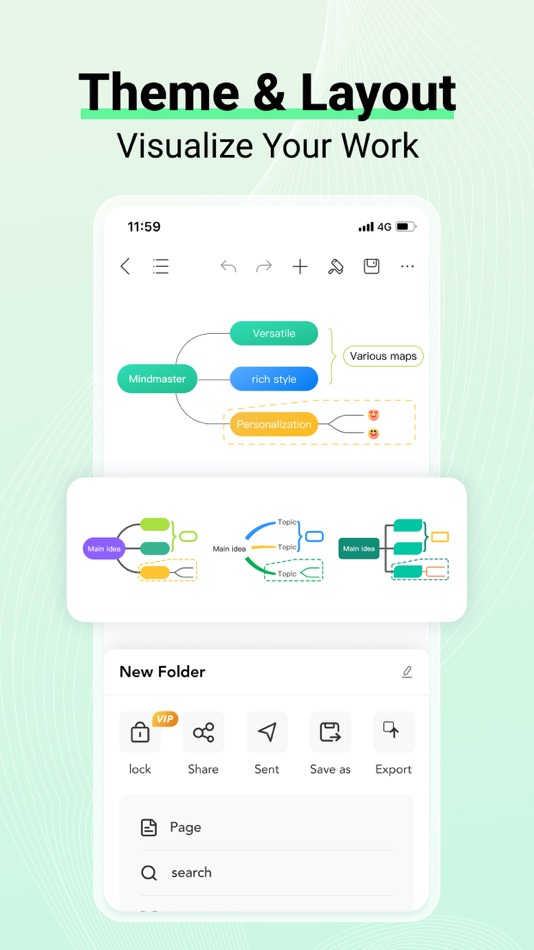#6. EdrawMind: AI Mind Map, Notes (iOS) 由: Edraw Software Co., Ltd