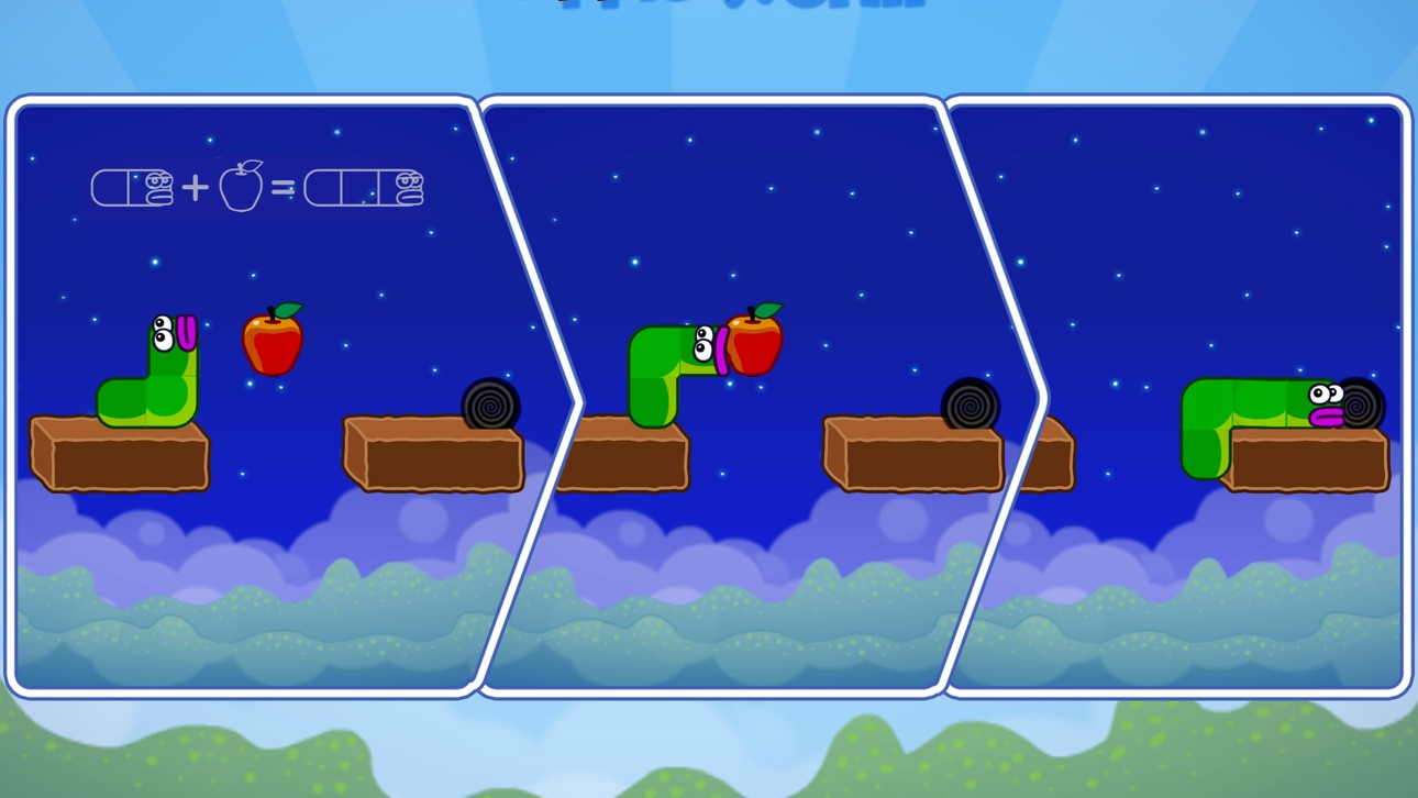 Apple Worm: Logic Puzzle screenshot 1