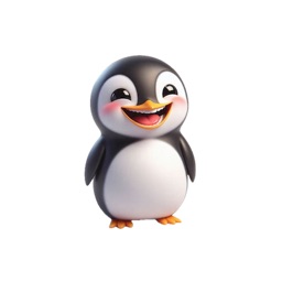 Happy Penguin Stickers