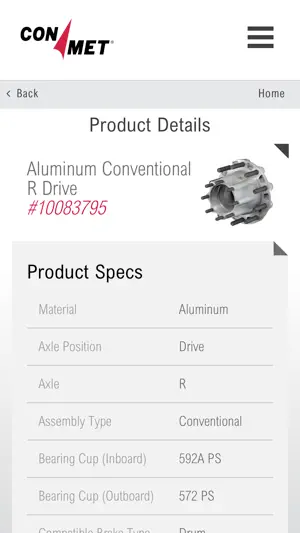 ConMet screenshot 3