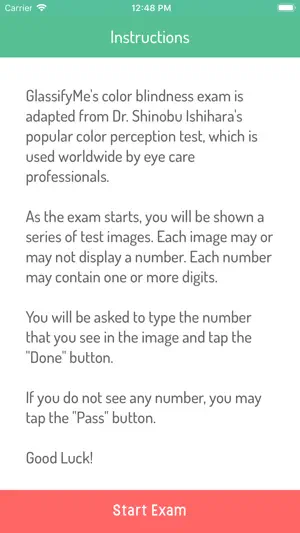 Color Blindness Exam screenshot 4