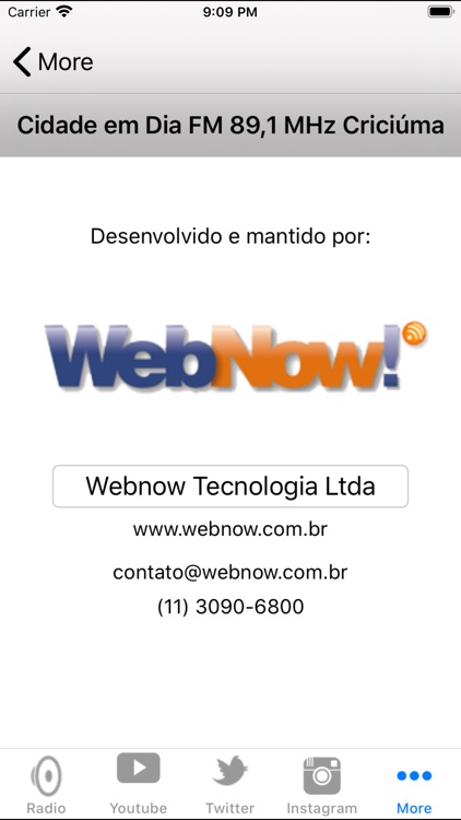 Rádio Cidade em Dia Criciúma