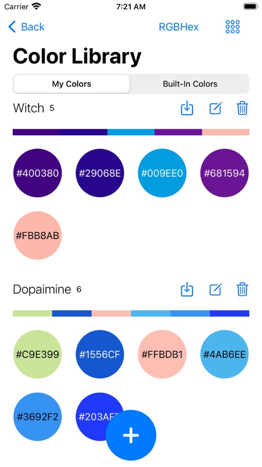#6. Palette Colors (iOS) 由: 晓航 郑