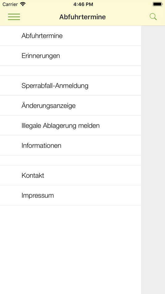#1. Abfallapp Landkreis Birkenfeld (iOS) 由: Landkreis Birkenfeld