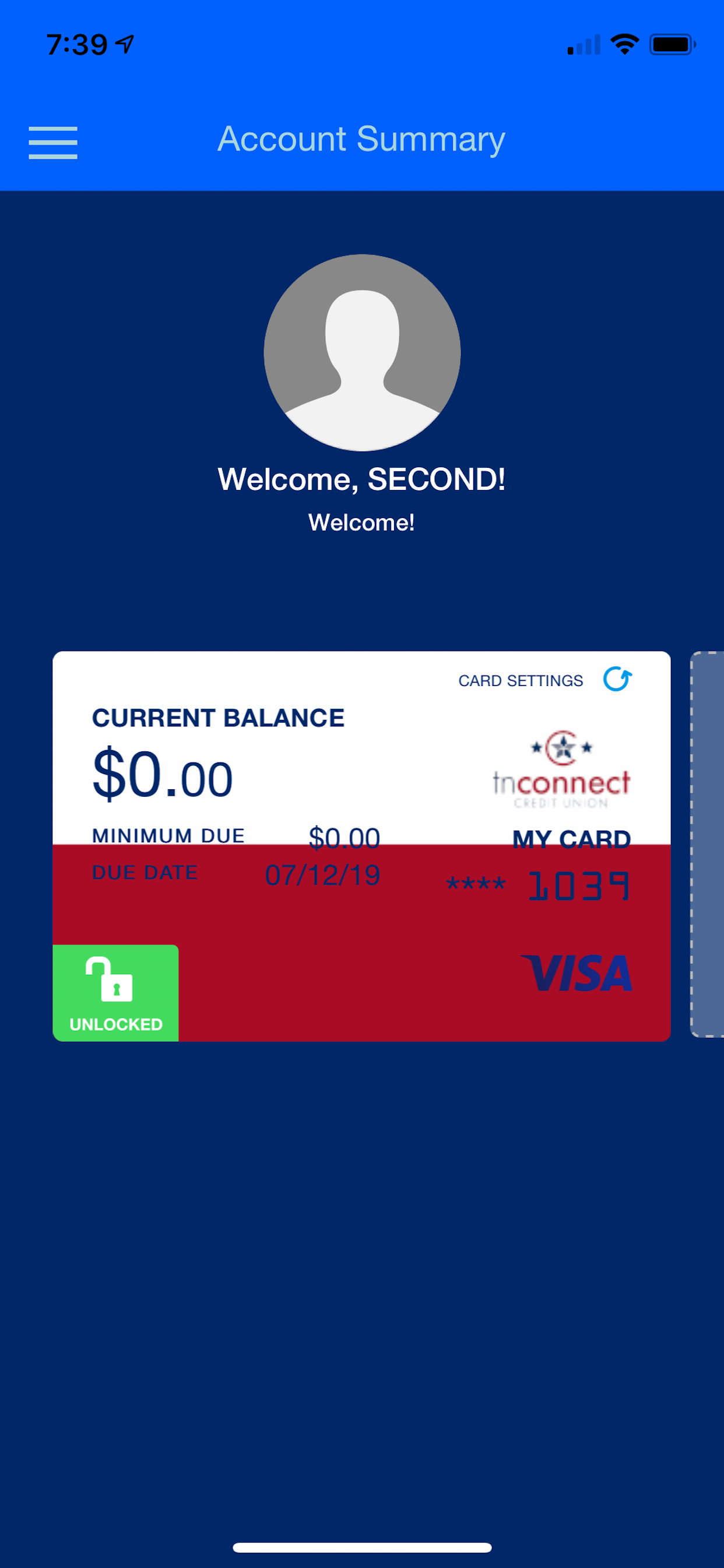 tnConnect Cards