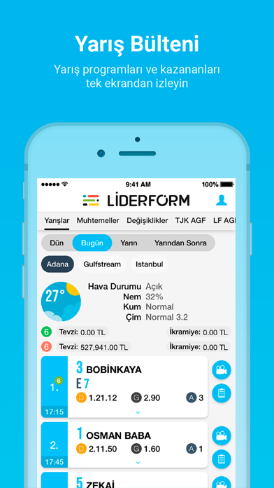 Liderform iPhone screenshot