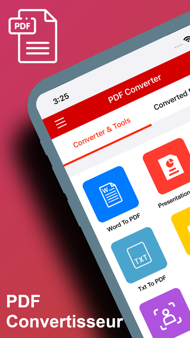 Screenshot #1 pour Convertisseur PDF: PDF Lecteur