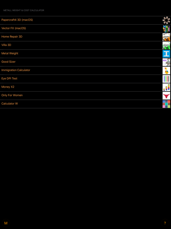 Multimetal 3D iPad screenshot