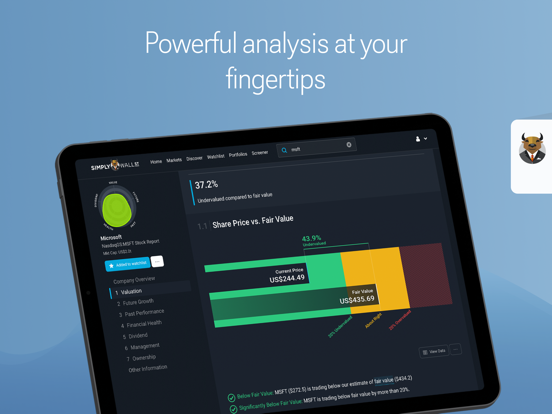 Screenshot #4 pour Simply Wall St: Stock Analysis