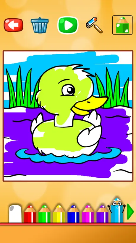Live coloring book