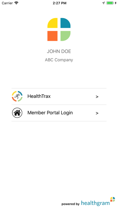 Screenshot #2 pour Healthgram App