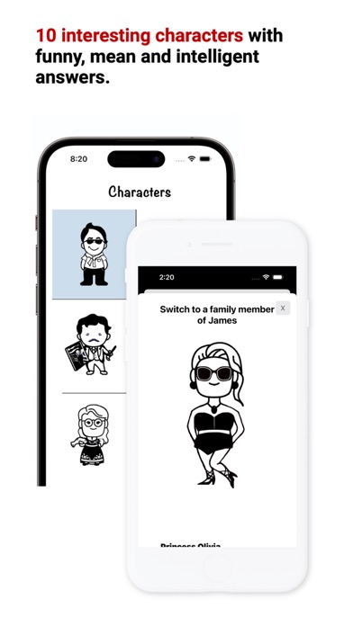 JAMES - AI Chat, Images, Audio iPhone screenshot 7 - Reference app