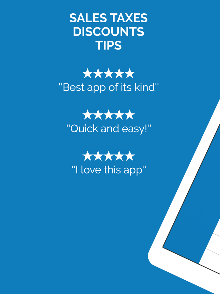 #1. Sales Tax Calculator > (iOS) Με: monkeyLabs Inc.