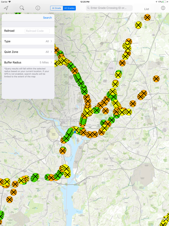 Screenshot #6 pour Rail Crossing Locator
