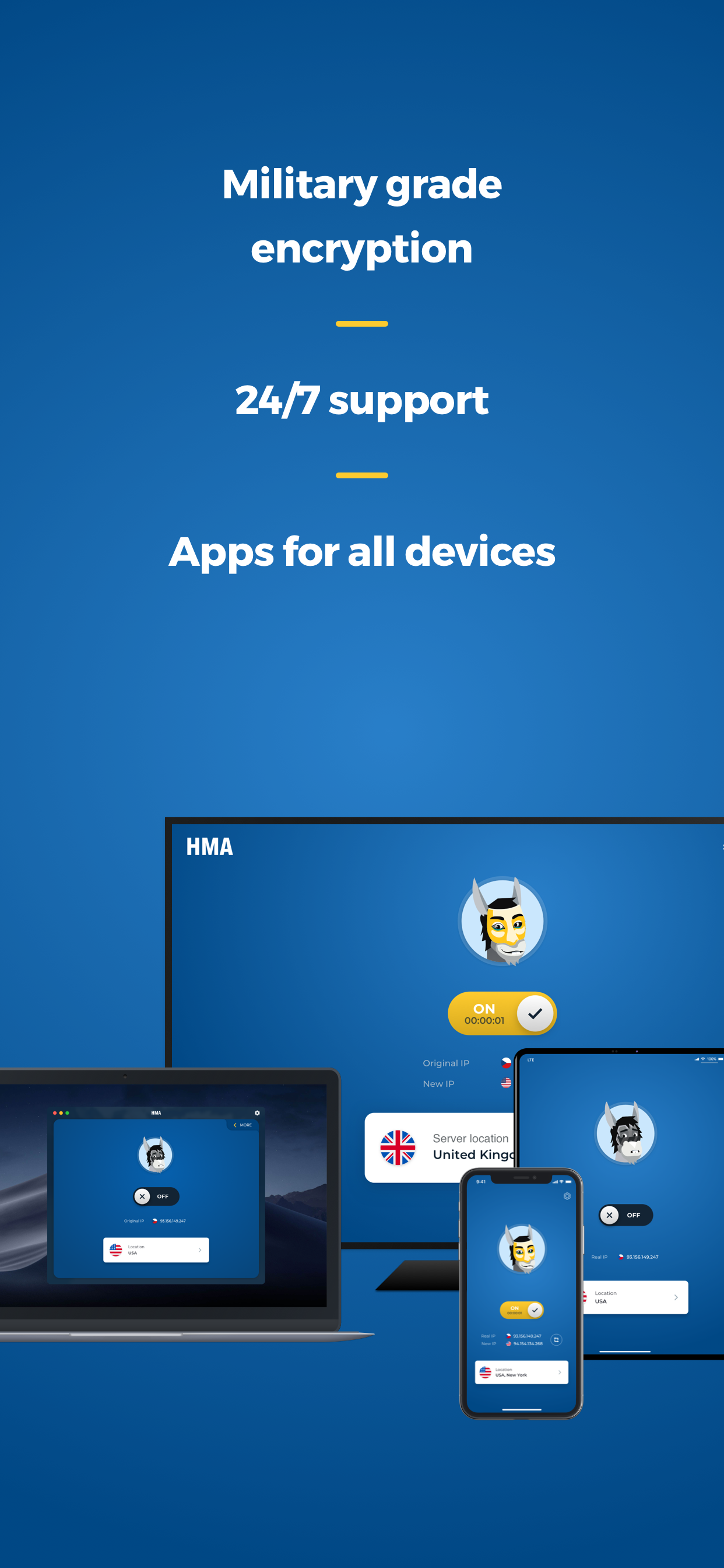HMA Hotspot VPN & Proxy