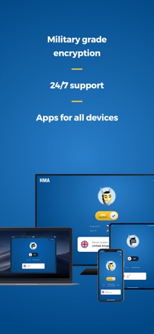 HMA Hotspot VPN & Proxy iPhone screenshot