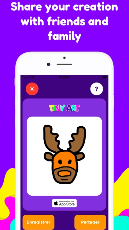 Drawing pad for kids Tiny Art screenshot-6