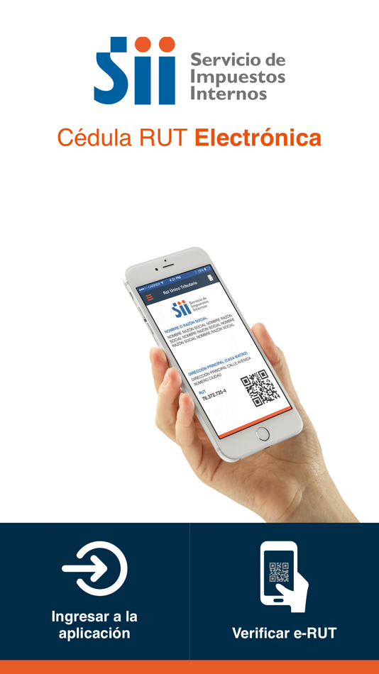 #1. e-RUT - Cédula RUT Electrónica (iOS) 由: Servicio de Impuestos Internos - Chile