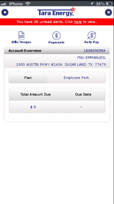 Tara Energy, LLC Screenshot