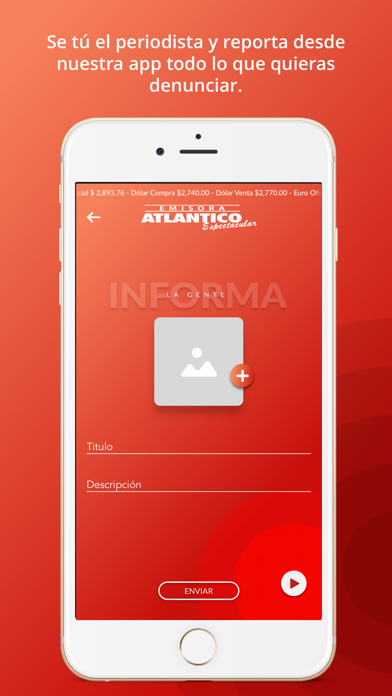 Emisora Atlantico Espectacular Screenshot