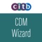 CDM Wizard will help you to plan and organise your construction job and work together with others involved to make sure that the work is carried out without risks to health and safety