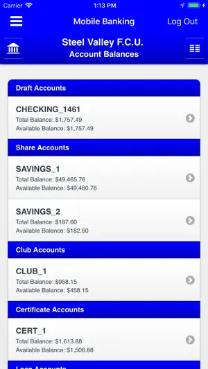 Steel Valley FCU screenshot 3