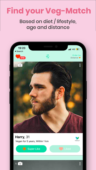 Veggly – Vegan Dating App Screenshot