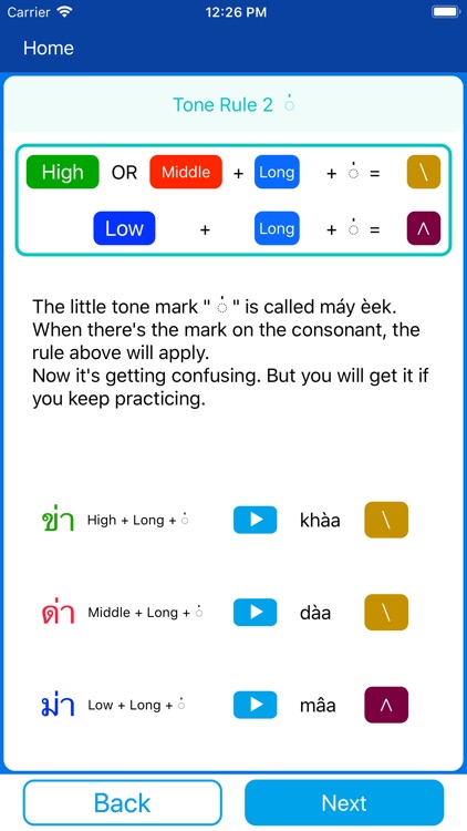 Thai Reading | Alphabet & Tone screenshot-3