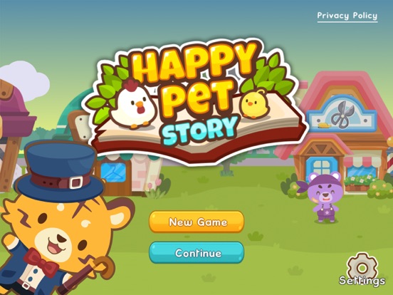 Happy Pet Story: Virtual Pet iPad app afbeelding 1