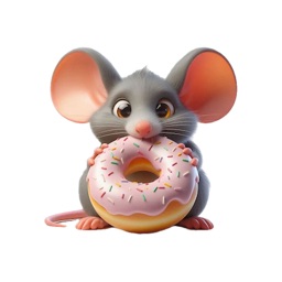 Donut Mouse Stickers