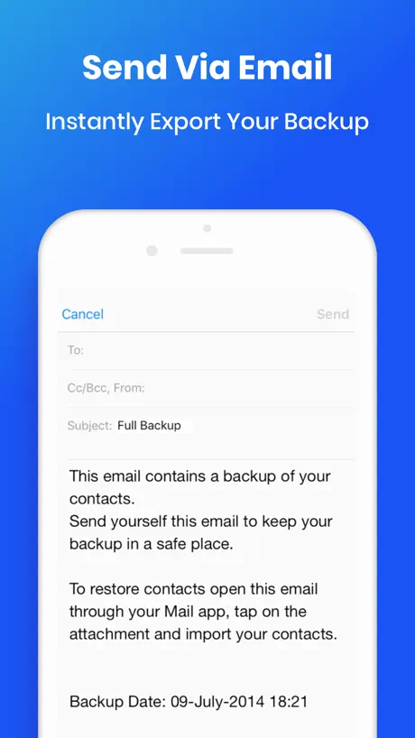 Easy Backup.
