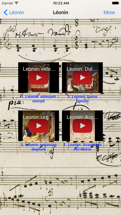 The Great Composers iPhone screenshot 4 - Music app