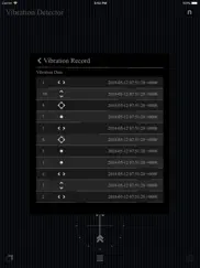 detector de vibraciones ipad capturas de pantalla 3
