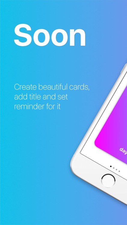 Soon: countdown reminder