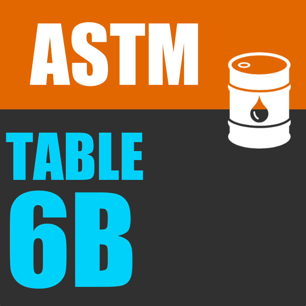 Get ASTM 6B Table for iOS, iPhone, iPad Aso Report